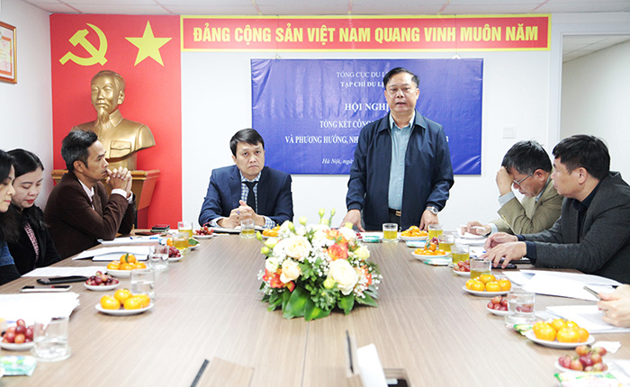 Phó Tổng cục trưởng TCDL Phạm Văn Thủy phát biểu chỉ đạo